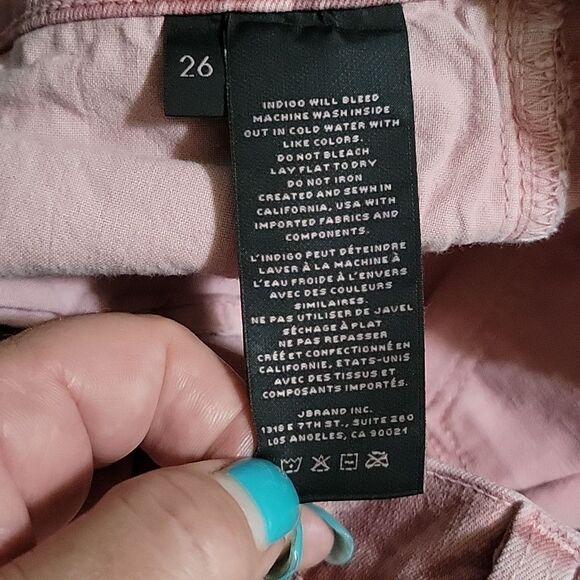 * J BRAND DUSTY ROSE jeans Final Discount - Picture 7 of 10